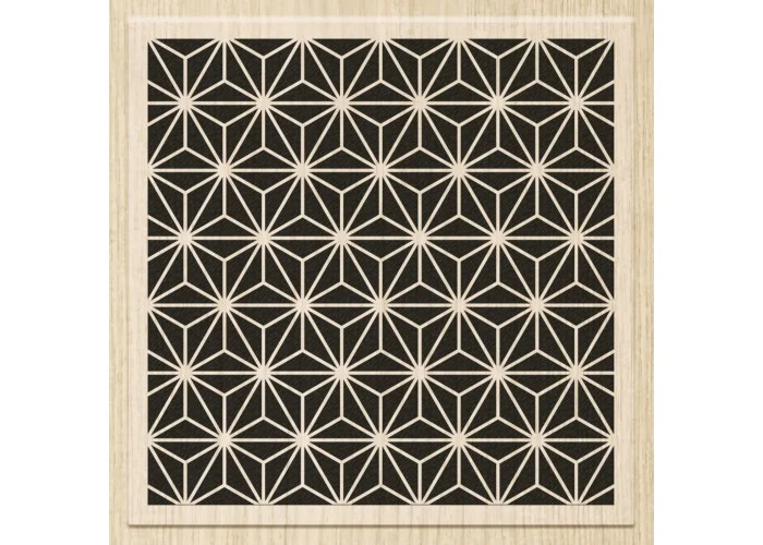 Ξύλινη σφραγίδα Pattern 7x7cm