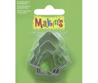 Κουπ πατ Xmas Tree 3τεμ Κουπ πατ Xmas Tree 3τεμ