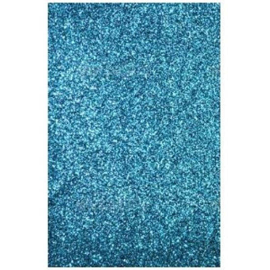 A4 Glitter Card Τιρκουάζ A4 Glitter Card Τιρκουάζ
