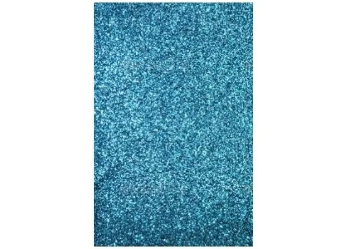 A4 Glitter Card Τιρκουάζ