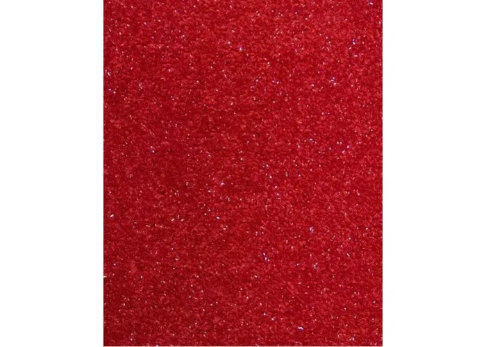 A4 Glitter Card Κόκκινο