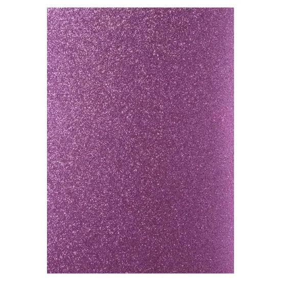 A4 Glitter Card Ρόζ