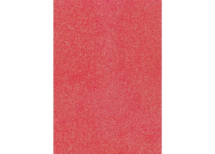 A4 Glitter Card red neon 200g