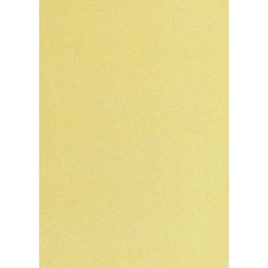 A4 Glitter Card yellow iridesc 200g A4 Glitter Card yellow iridesc 200g