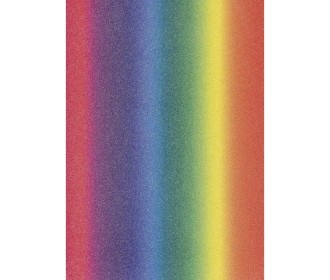 A4 Glitter Card rainbow 200g