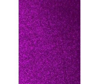 A4 Glitter Card Μωβ Βιολέ
