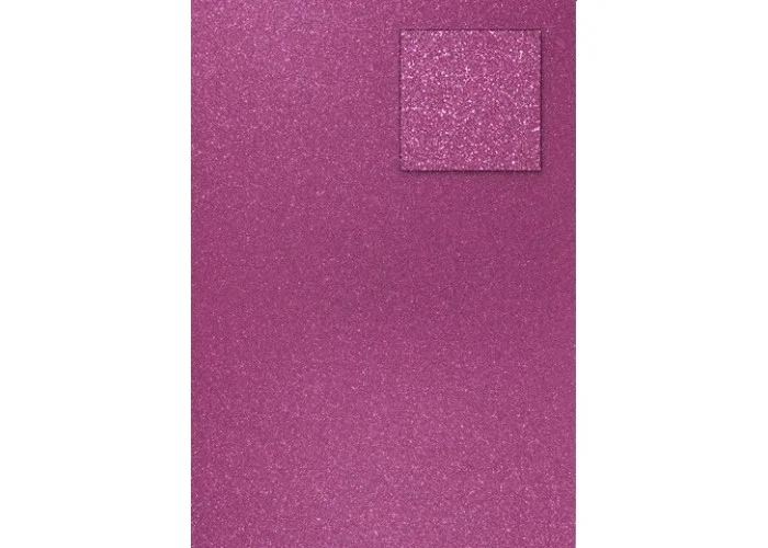 A4 Glitter French Red