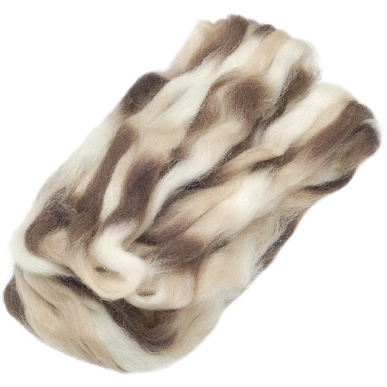 Μαλλί 100% natural - brown 25gr