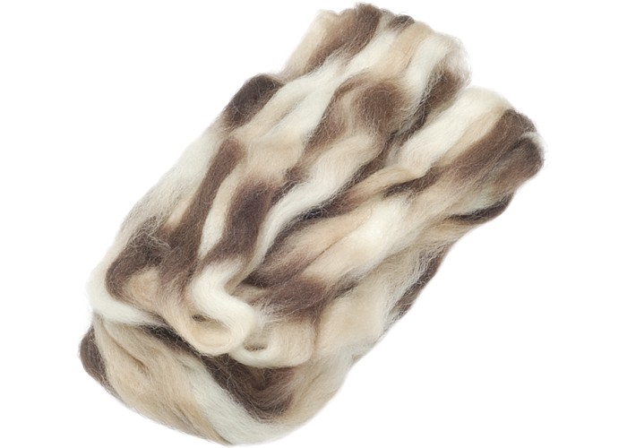 Μαλλί 100% natural - brown 25gr