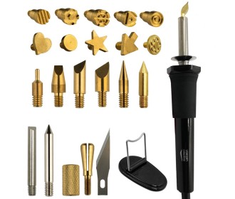 Πυρογράφος με 23 εξαρτήματα