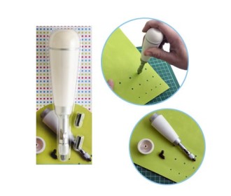 Screw hole punch 3 tips (2mm,3mm,4mm)