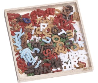 Διακοσμητικά τσόχας ABC  Διακοσμητικά τσόχας ABC