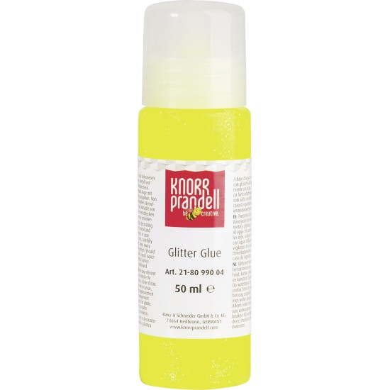 Κόλλα Glitter Knorr Prandell Κίτρινο Νέον 50ml Κόλλα Glitter Knorr Prandell Κίτρινο Νέον 50ml