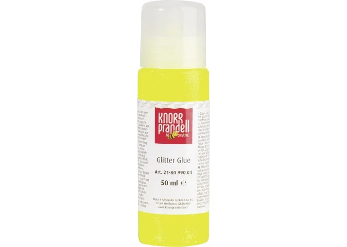 Κόλλα Glitter Knorr Prandell Κίτρινο Νέον 50ml