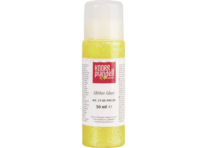 Κόλλα glitter Knorr prandell Κίτρινη 50ml Κόλλα glitter Knorr prandell Κίτρινη 50ml