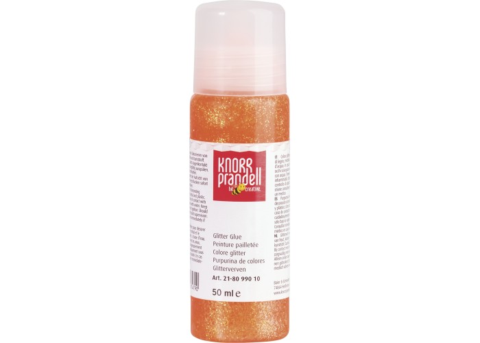 Κόλλα Glitter Knorr Prandell Πορτοκαλί Νέον 50ml