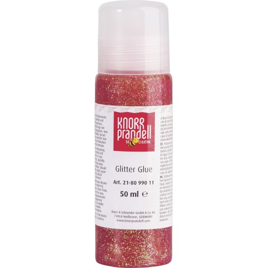 Κόλλα Glitter Knorr Prandell Φωτεινό κόκκινο 50ml Κόλλα Glitter Knorr Prandell Φωτεινό κόκκινο 50ml