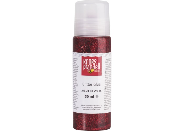 Κόλλα glitter Knorr prandell κόκκινη 50ml Κόλλα glitter Knorr prandell κόκκινη 50ml