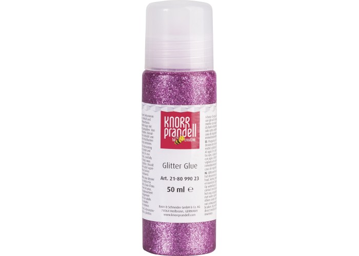 Κόλλα glitter Knorr prandell Dusty Pink 50ml Κόλλα glitter Knorr prandell Dusty Pink 50ml