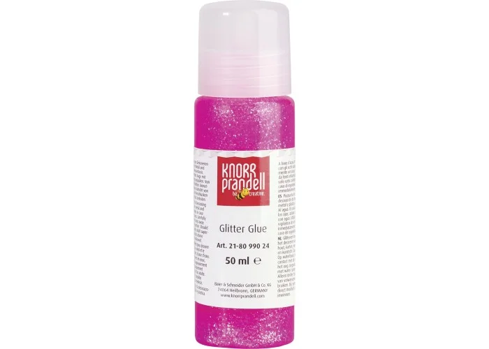 Κόλλα glitter Knorr prandell Ροζ 50ml