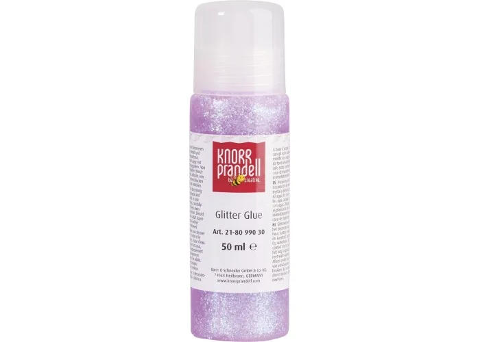 Κόλλα glitter Knorr prandell Λιλά ιριδίζον 50ml