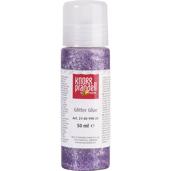 Κόλλα Glitter Knorr Prandell Λιλά 50ml Κόλλα Glitter Knorr Prandell Λιλά 50ml