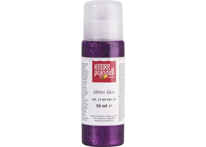Κόλλα Glitter Knorr Prandell Μωβ 50ml Κόλλα Glitter Knorr Prandell Μωβ 50ml