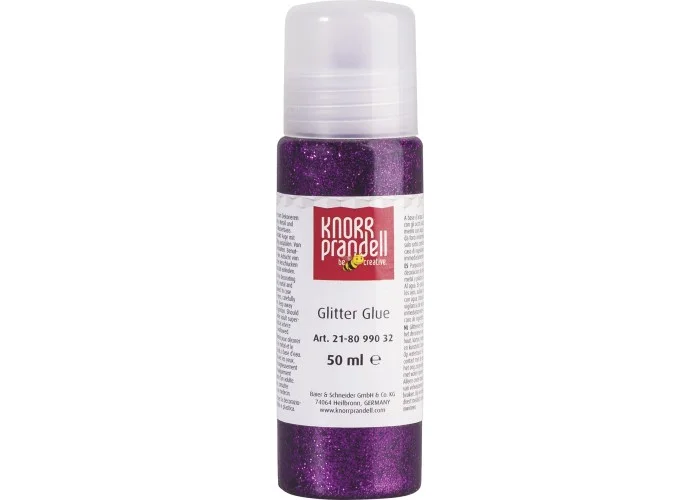 Κόλλα Glitter Knorr Prandell Μωβ 50ml