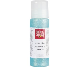 Κόλλα glitter Knorr prandell Γαλάζια 50ml