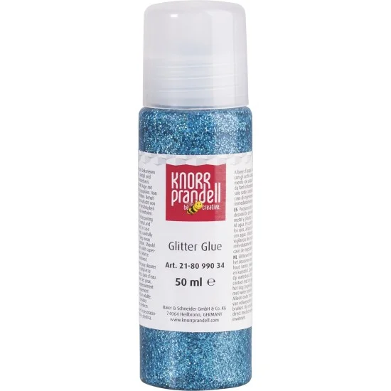 Κόλλα Glitter Knorr Prandell Sky Blue 50ml