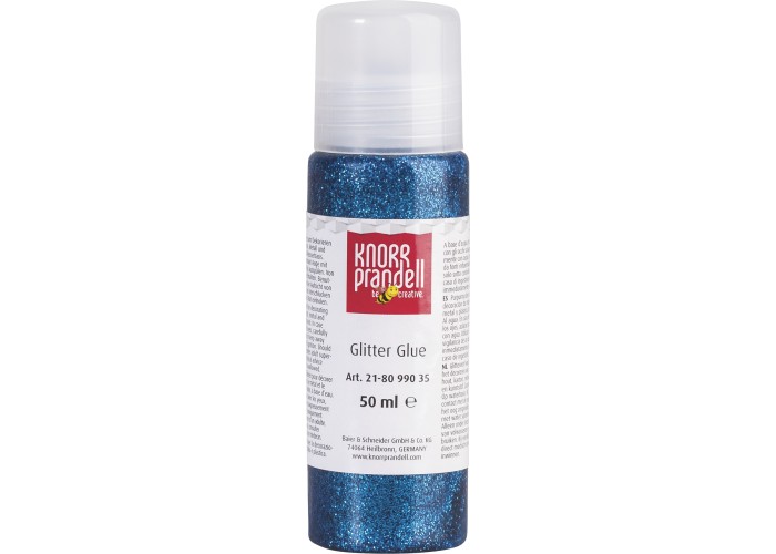 Κόλλα glitter Knorr prandell Μπλε 50ml Κόλλα glitter Knorr prandell Μπλε 50ml