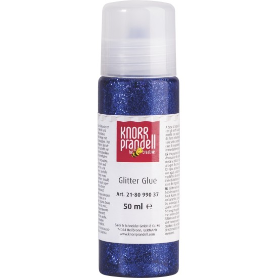 Κόλλα Glitter Knorr Prandell Μπλε 50ml Κόλλα Glitter Knorr Prandell Μπλε 50ml