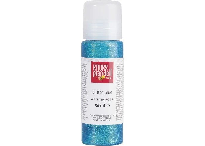 Κόλλα glitter Knorr prandell Τιρκουάζ  50m