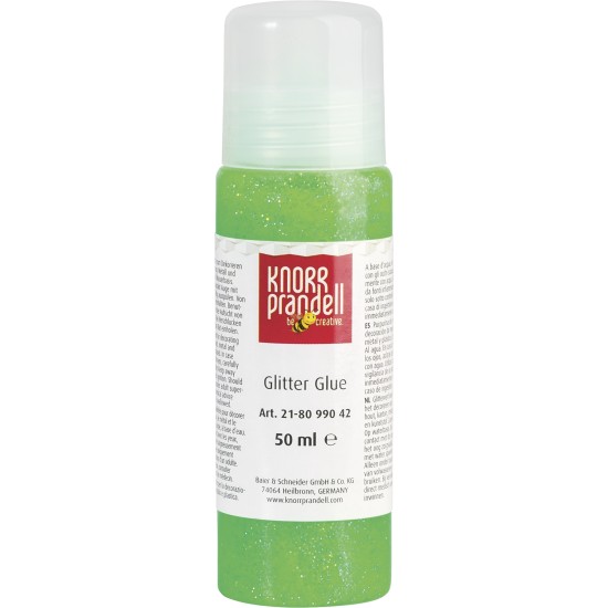 Κόλλα Glitter Knorr Prandell Πράσινο Νέον 50ml Κόλλα Glitter Knorr Prandell Πράσινο Νέον 50ml