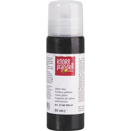 Κόλλα Glitter Knorr Prandell Μαύρο 50ml Κόλλα Glitter Knorr Prandell Μαύρο 50ml