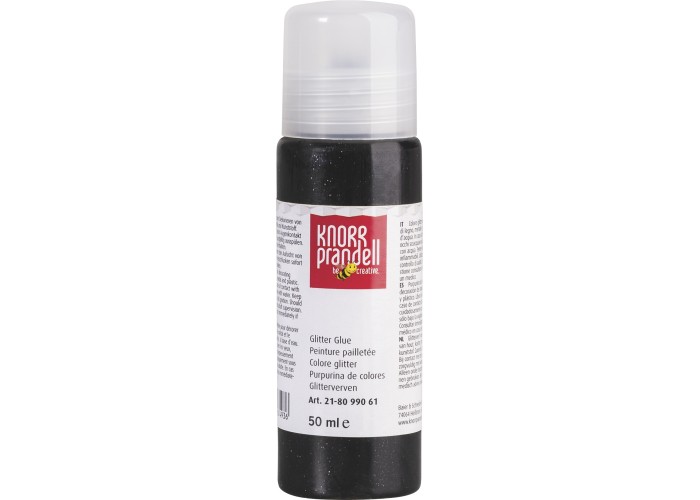 Κόλλα Glitter Knorr Prandell Μαύρο 50ml