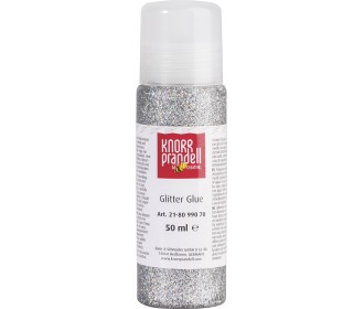 Κόλλα Glitter Knorr Prandell Ασημί ιριδίζον 50ml Κόλλα Glitter Knorr Prandell Ασημί ιριδίζον 50ml