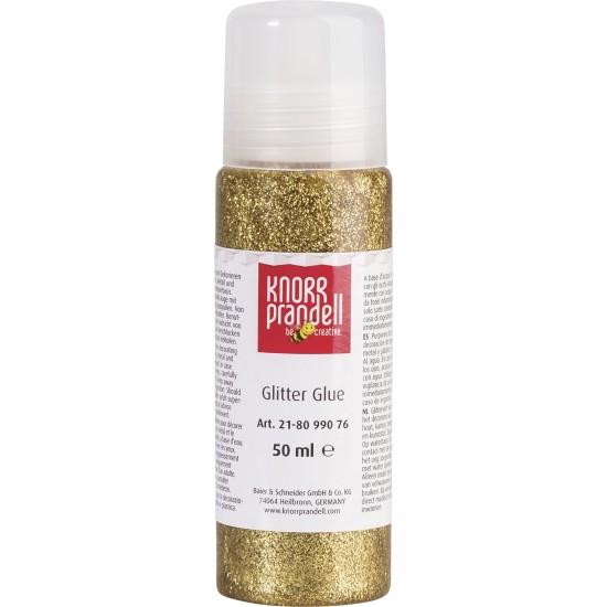 Κόλλα glitter Knorr prandell Χρυσή 50ml Κόλλα glitter Knorr prandell Χρυσή 50ml