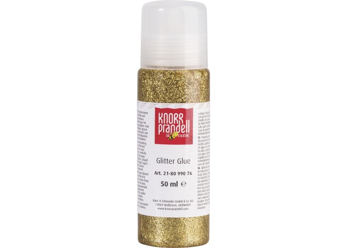 Κόλλα glitter Knorr prandell Χρυσή 50ml Κόλλα glitter Knorr prandell Χρυσή 50ml