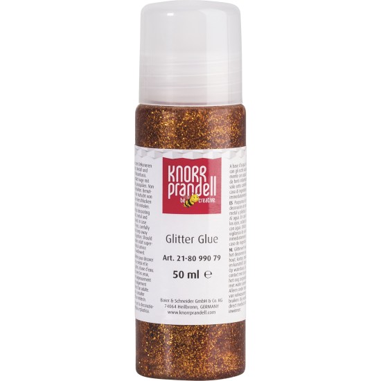 Κόλλα glitter Knorr prandell Μπρονζέ 50ml