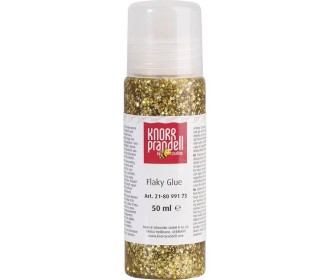 Κόλλα Glitter Knorr Prandell Χρυσές Νιφάδες Ιριδίζουσες 50ml Κόλλα Glitter Knorr Prandell Χρυσές Νιφάδες Ιριδίζουσες 50ml