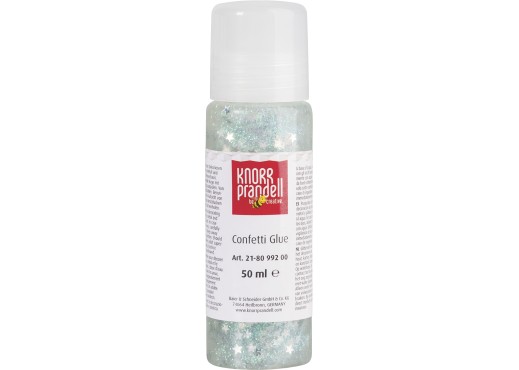 Κόλλα Glitter Knorr Prandell Confetti Ασημί Αστεράκια 50ml Κόλλα Glitter Knorr Prandell Confetti Ασημί Αστεράκια 50ml