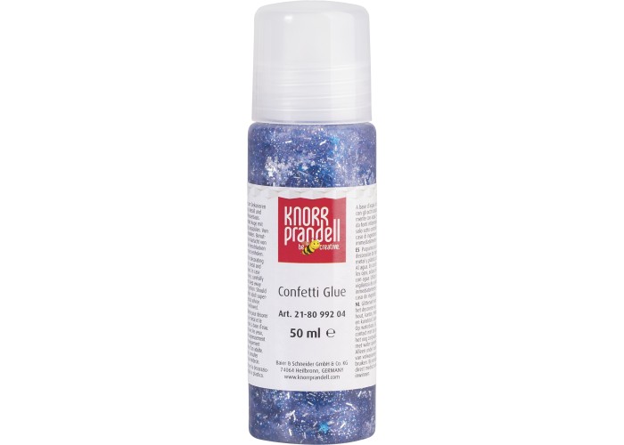 Κόλλα Glitter Knorr Prandell Confetti Χιονονιφάδες 50ml Κόλλα Glitter Knorr Prandell Confetti Χιονονιφάδες 50ml