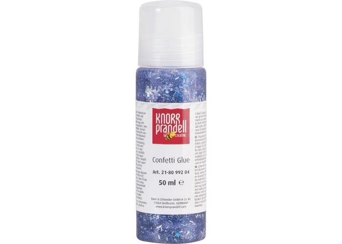 Κόλλα Glitter Knorr Prandell Confetti Χιονονιφάδες 50ml