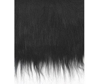 Γούνα Long Hair Plush 20x35cm μαύρο Γούνα Long Hair Plush 20x35cm μαύρο