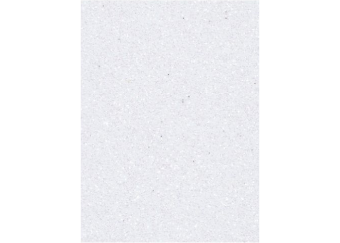 Αφρώδες φύλλο με glitter 30cm x 20cm 2mm - Λευκό Αφρώδες φύλλο με glitter 30cm x 20cm 2mm - Λευκό