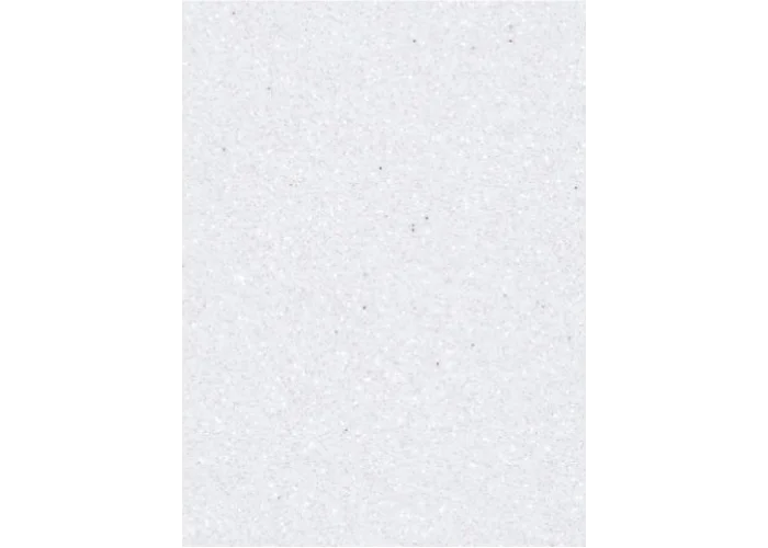 Αφρώδες φύλλο με glitter 30cm x 20cm 2mm -  Λευκό  