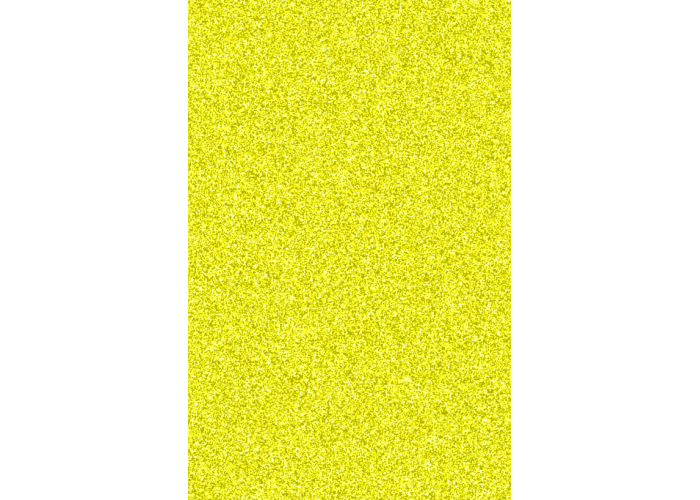 Αφρώδες φύλλο με glitter 30cm x 20cm 2mm - Κίτρινο Αφρώδες φύλλο με glitter 30cm x 20cm 2mm - Κίτρινο