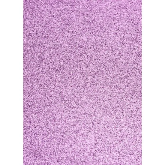 Αφρώδες φύλλο με glitter 30cm x 20cm  2mm -  Λιλά 