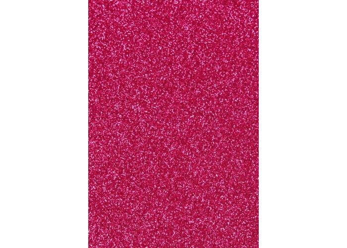 Αφρώδες φύλλο με glitter 30cm x 20cm  2mm -  Hot Pink